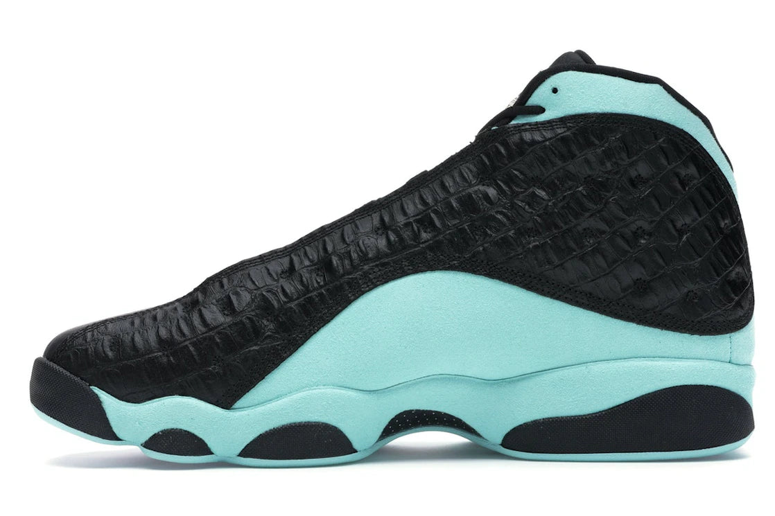 Jordan 13 Retro Schwarz/Inselgrün