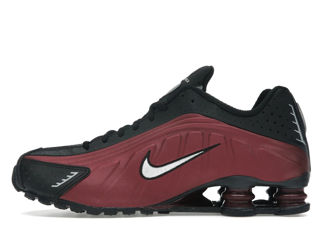 Nike Shox R4 Schwarz Team Rot (Damen)