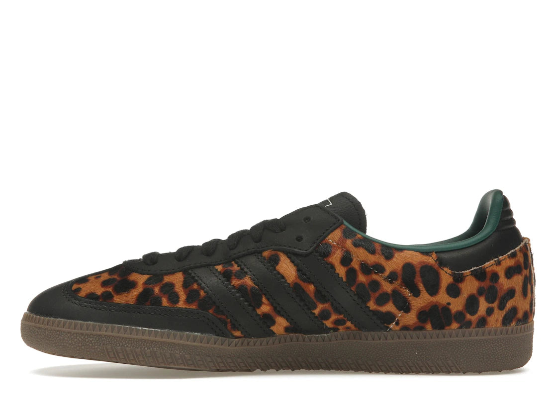 adidas Samba OG Schwarz Grün Leopard (Damen)