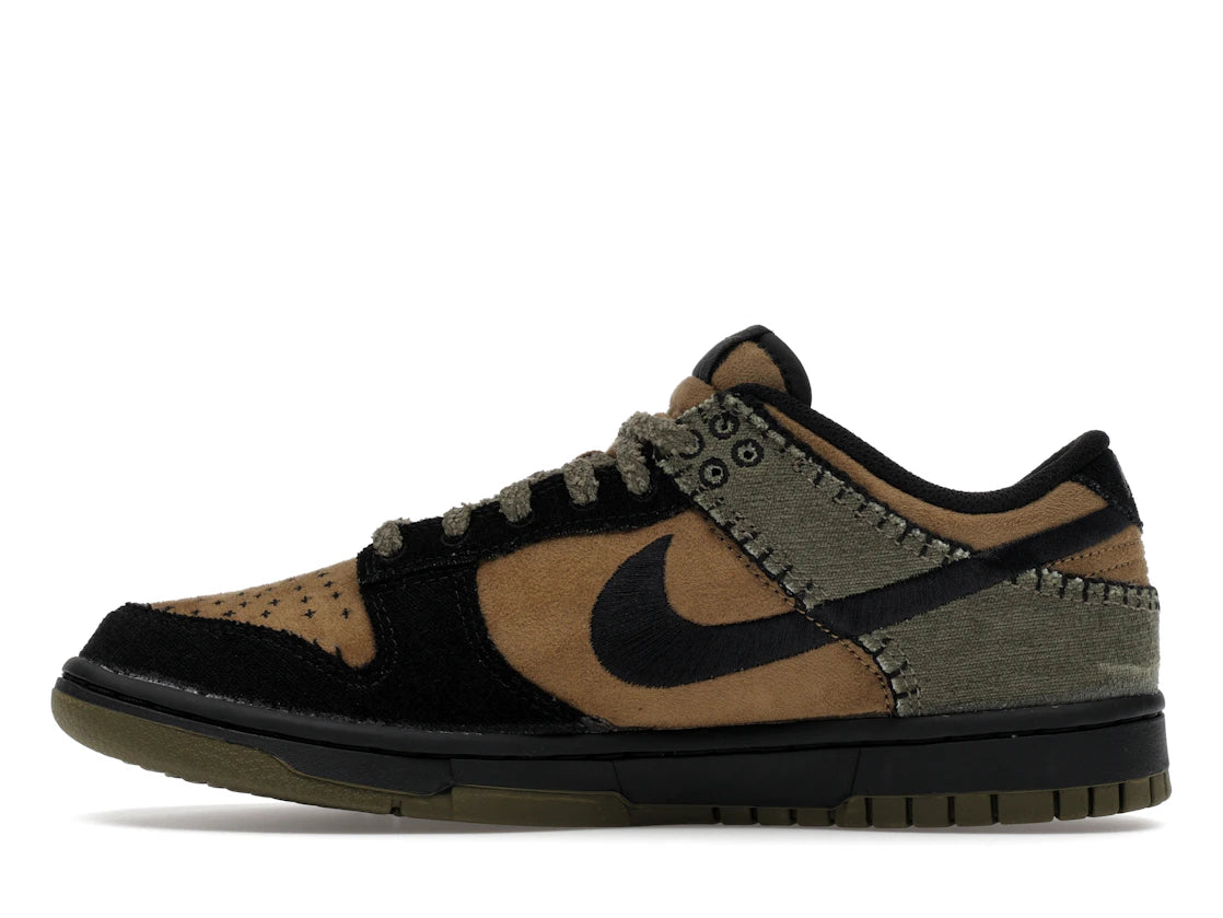 Nike Dunk Low Retro Camo Olive %