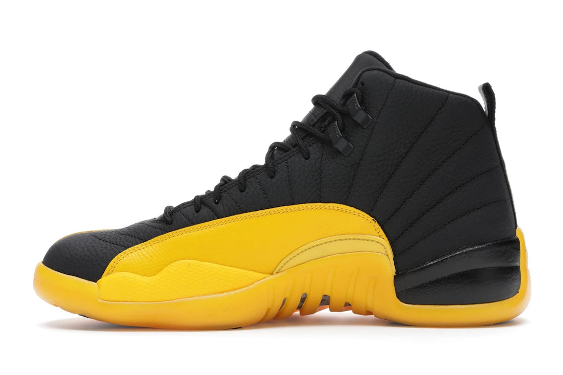 Jordan 12 Retro Schwarz Universitätsgold