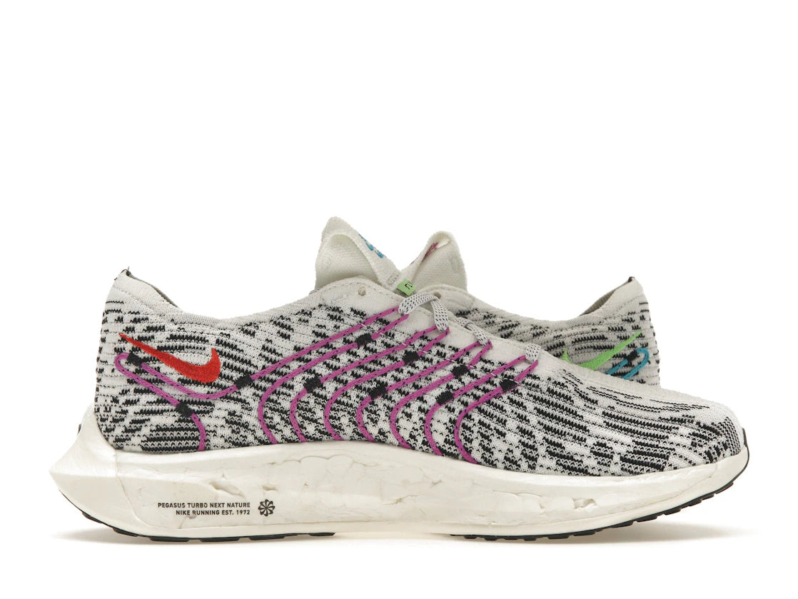Nike Pegasus Turbo Next Nature SE Weiß Limette Fuchsia Traum