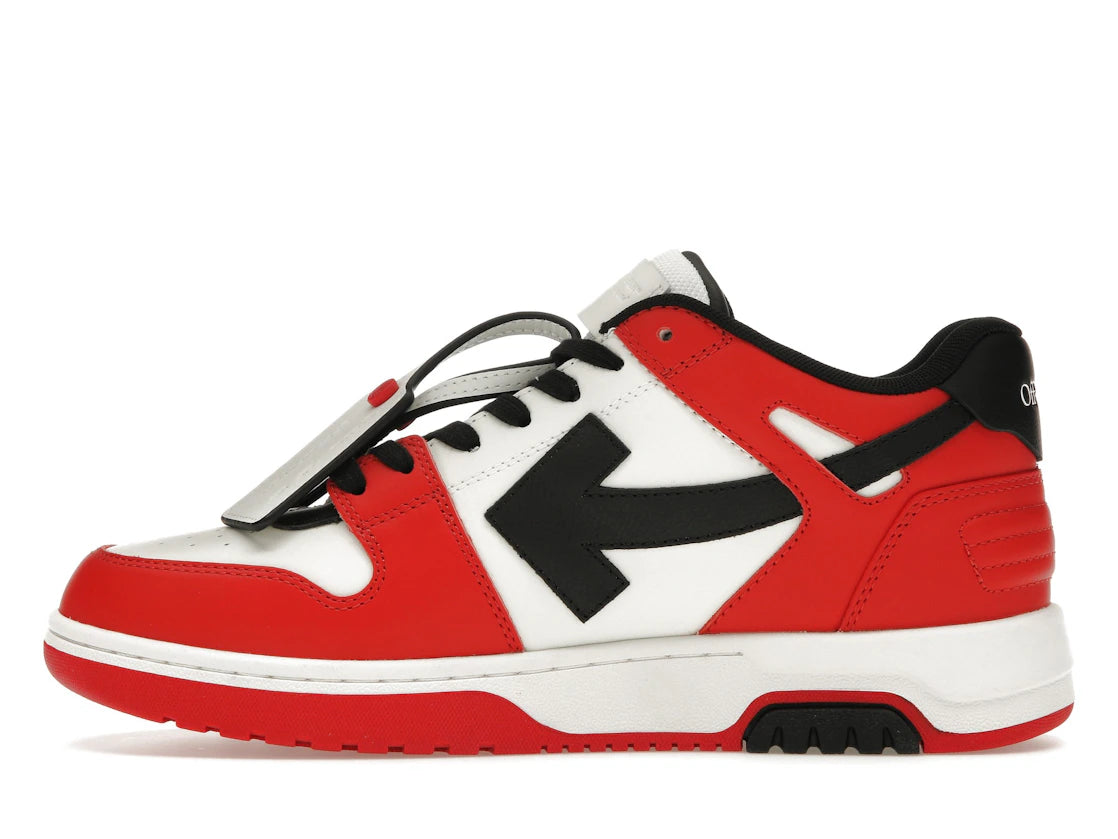 OFF-WHITE Out Of Office OOO Low Tops Rot Schwarz (2024)