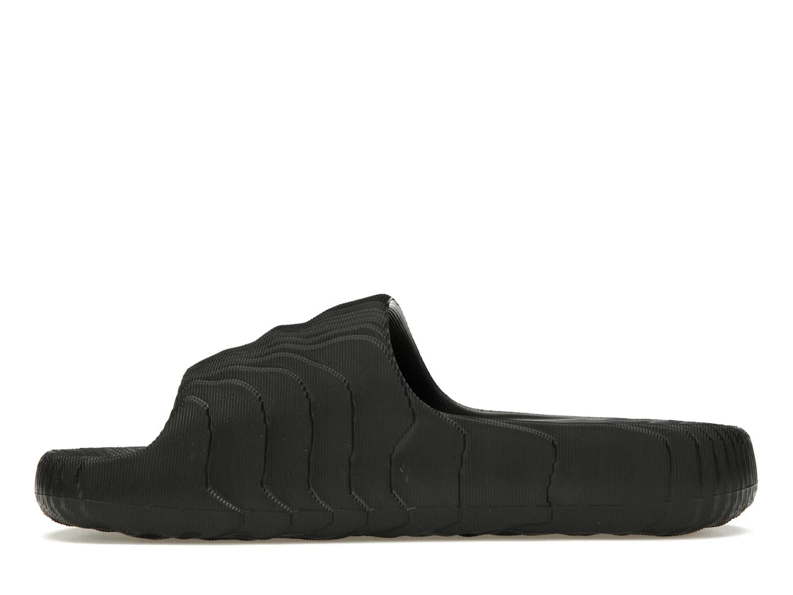 adidas Adilette 22 Slides Schwarz Scharlachrot