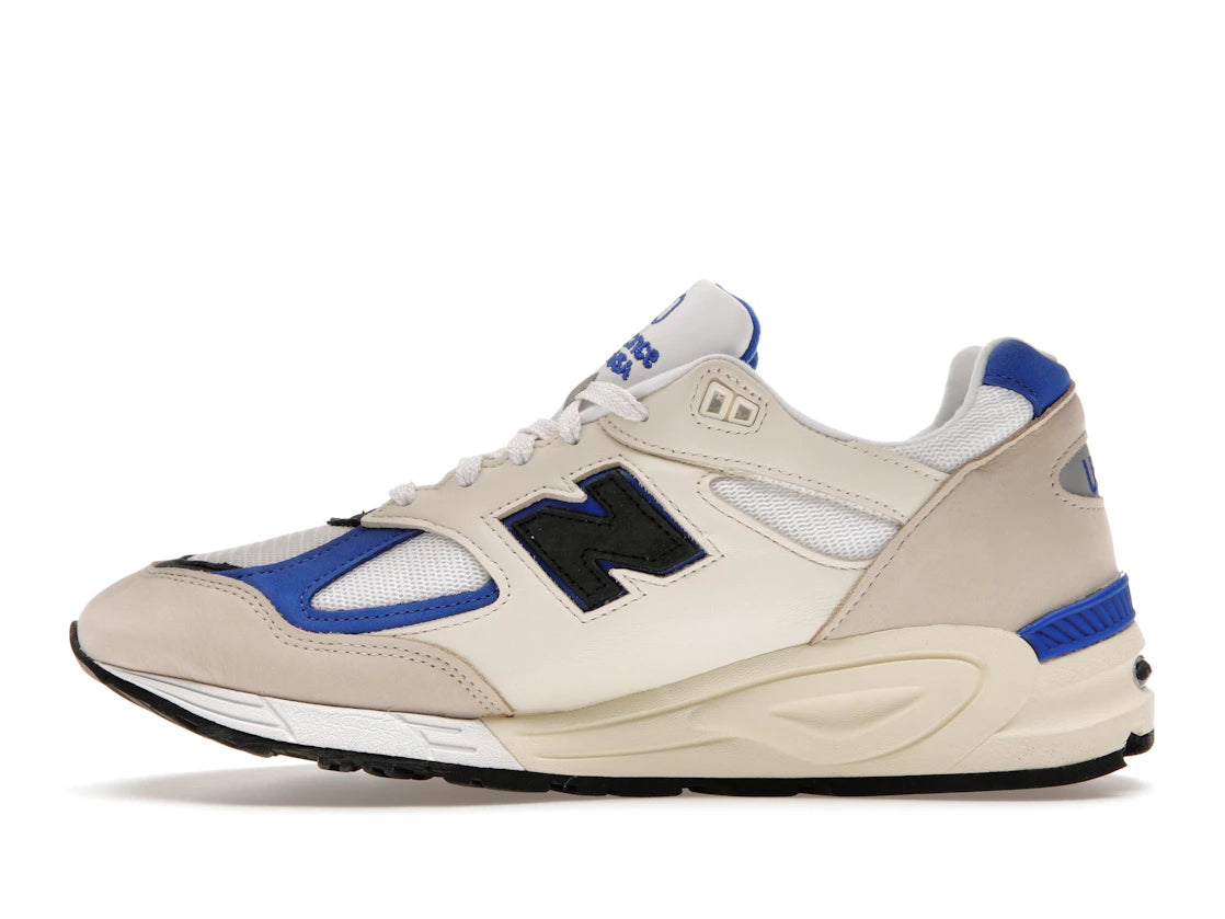 New Balance 990v2 MiUSA Weiß Blau