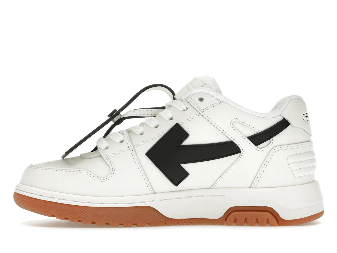 OFF-WHITE Out Of Office OOO Low Tops Weiß Schwarz Gummi