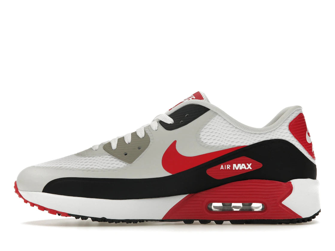 Nike Air Max 90 Golf Weiß Schwarz Universitätsrot