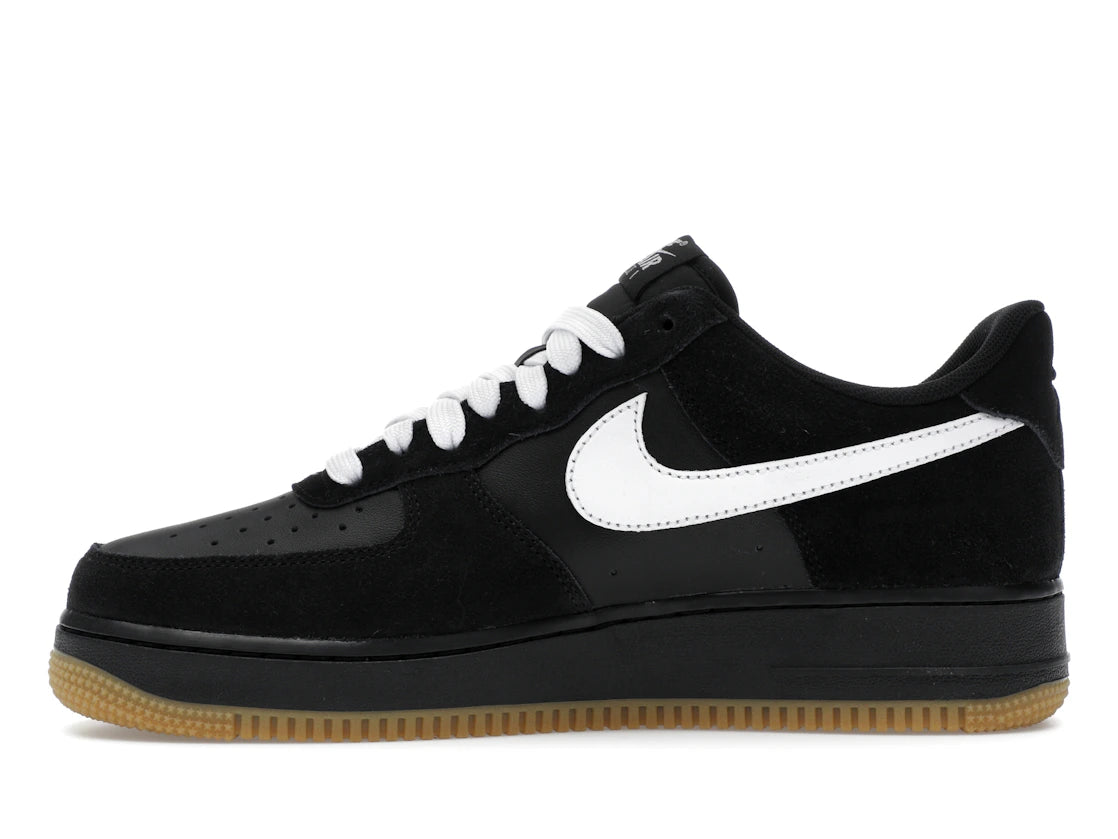 Nike Air Force 1 Low '07 LV8 Schwarz/Gummi Hellbraun/Weiß