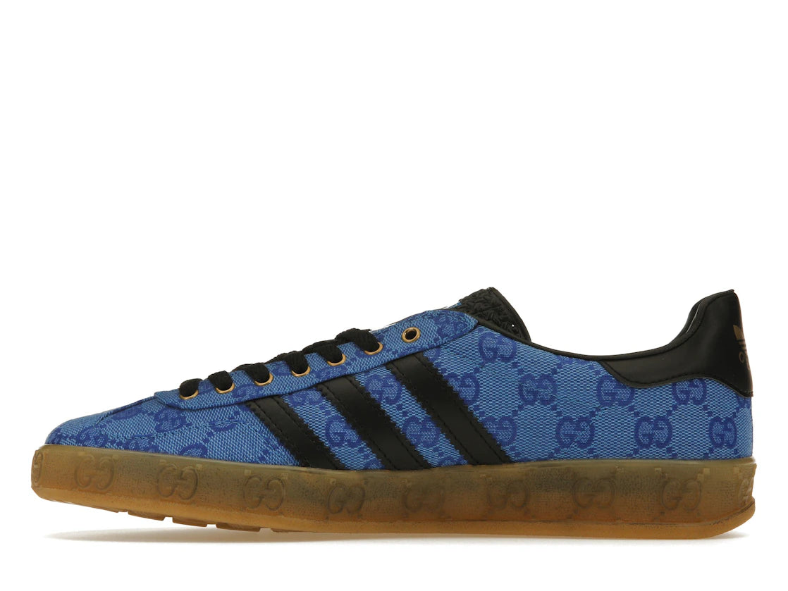 adidas x Gucci Gazelle Blue GG Monogram