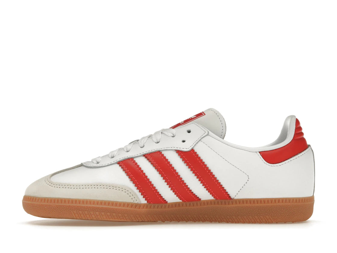 adidas Samba OG White Solar Red Gum (Damen)