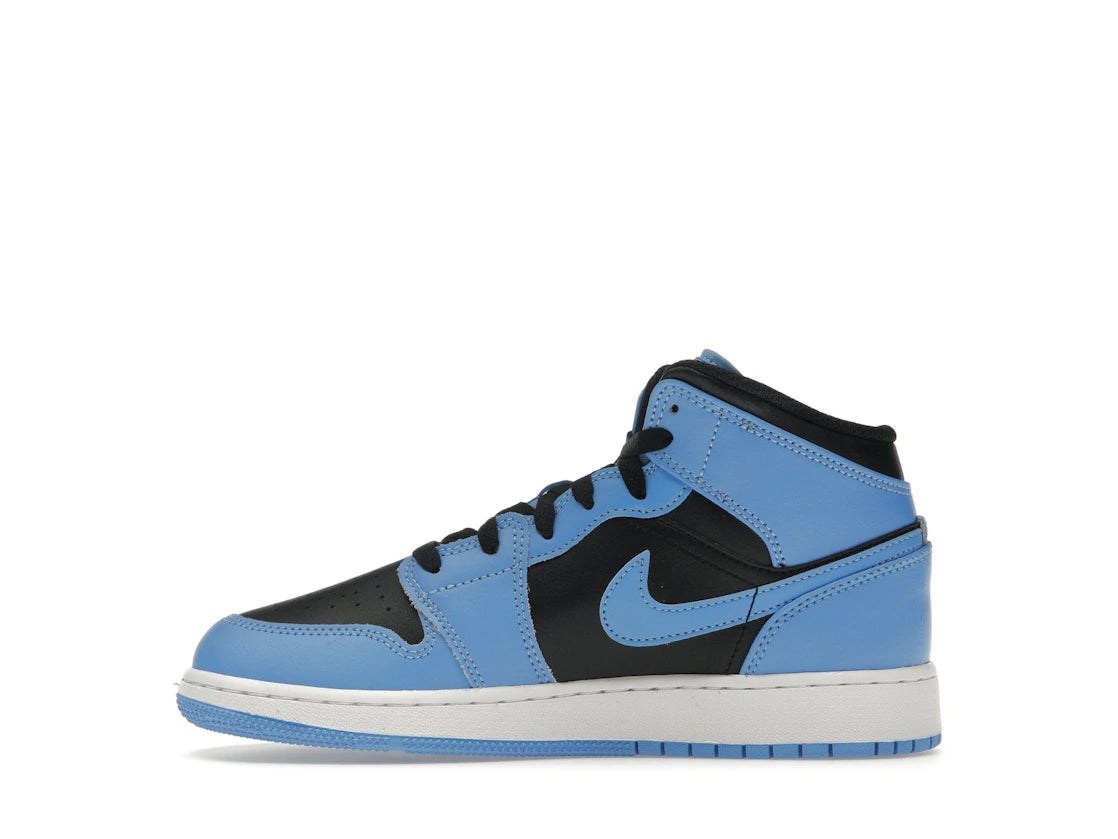 Jordan 1 Mid University Blue Black (GS)
