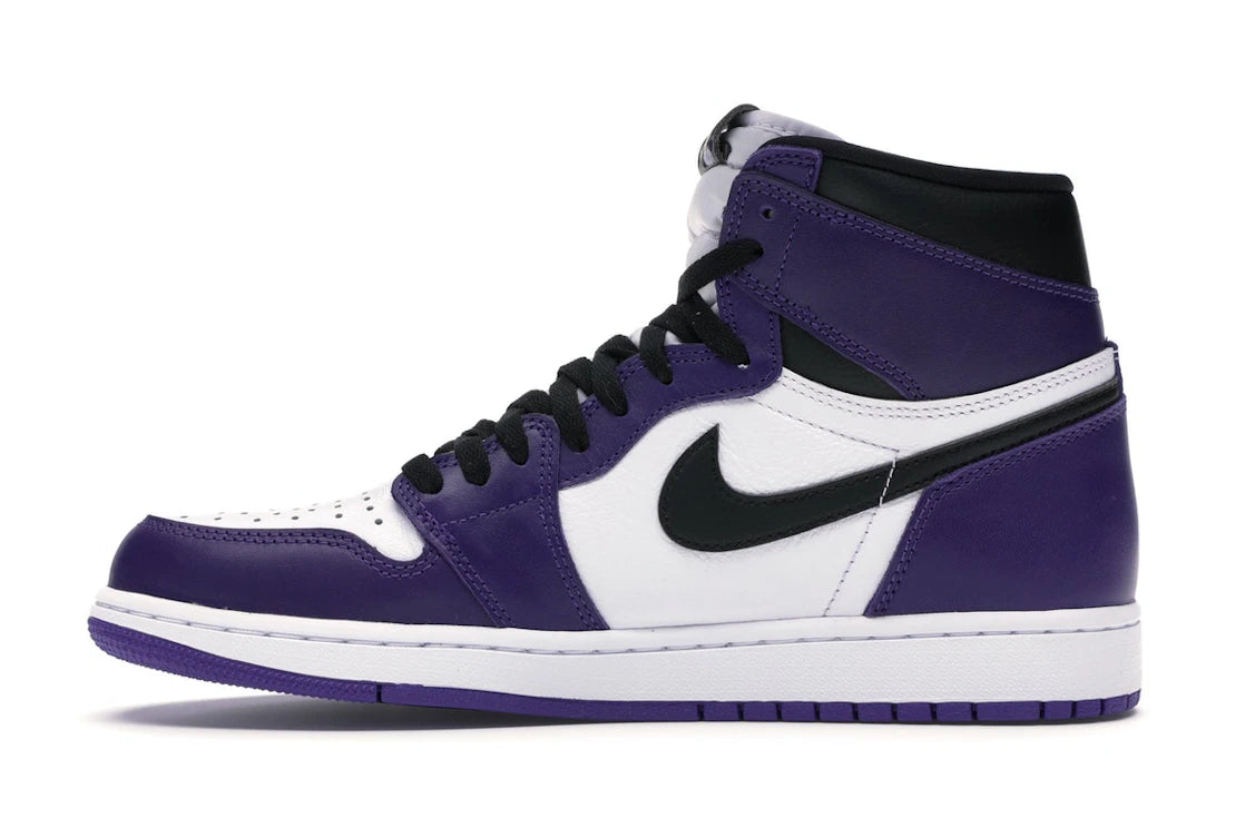Jordan 1 Retro High Court Lila Weiß
