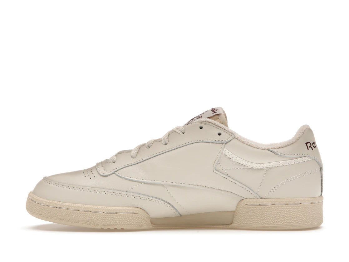 Reebok Club C 85 Chalk Alabaster Maroon