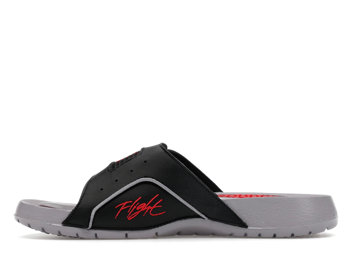 Jordan Hydro 4 Retro Black Cement Grey Fire Red (GS)
