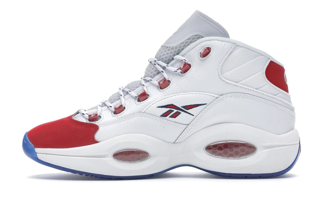 Reebok Question Mid Red Toe 25th Anniversary