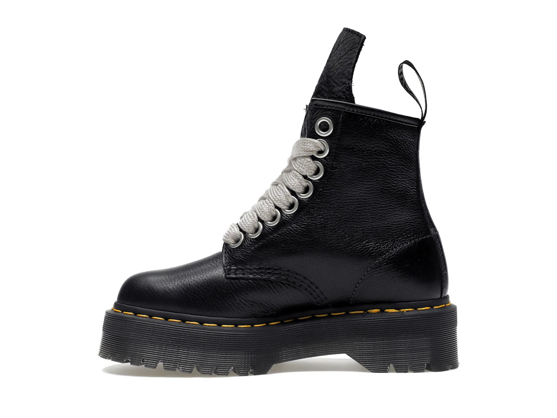 Dr. Martens 1460 Quad Leder-Plateau-Stiefel von Rick Owens