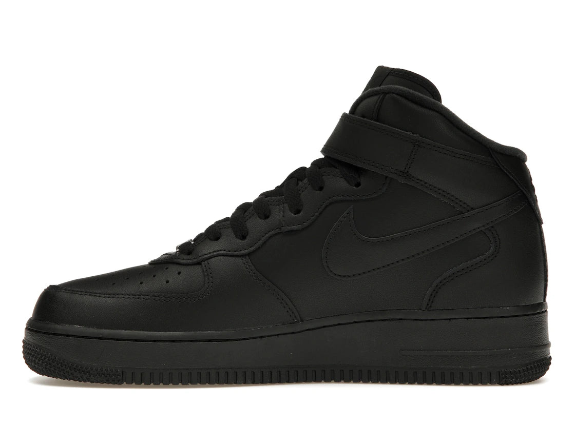 Nike Air Force 1 Mid Supreme Schwarz