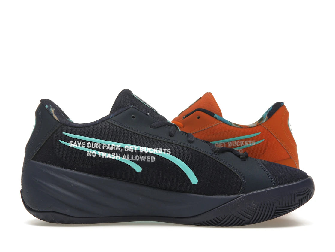 Puma All-Pro Nitro VBL Navy Maple Syrup Mismatch