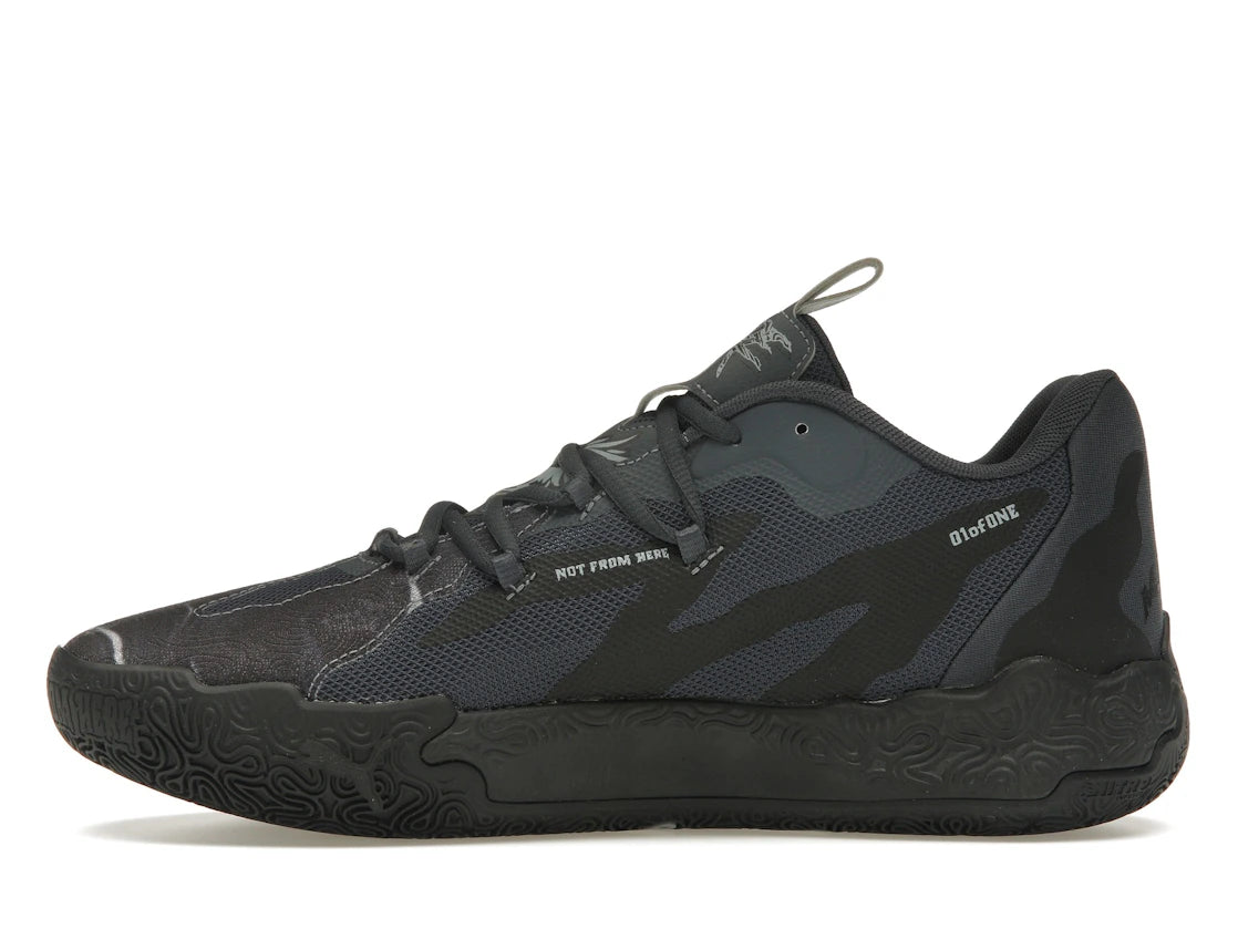 Puma LaMelo Ball MB.03 Lo Schwarz Starkes Grau