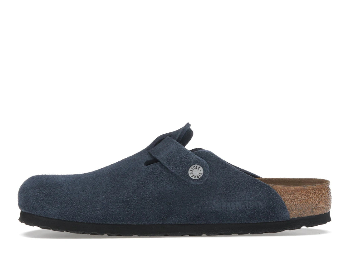 Birkenstock Boston Wildleder Neu Marineblau