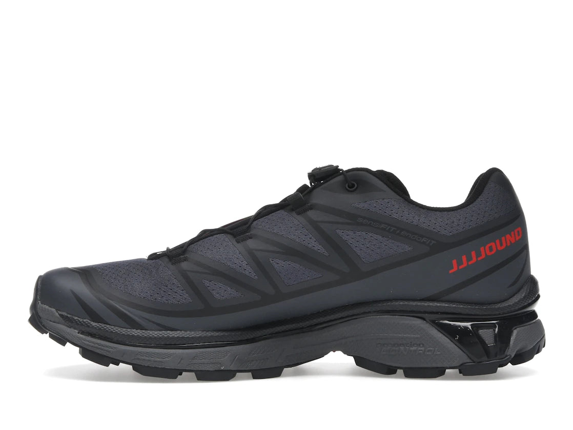 Salomon XT-6 JJJJound Schwarz Feuriges Rot
