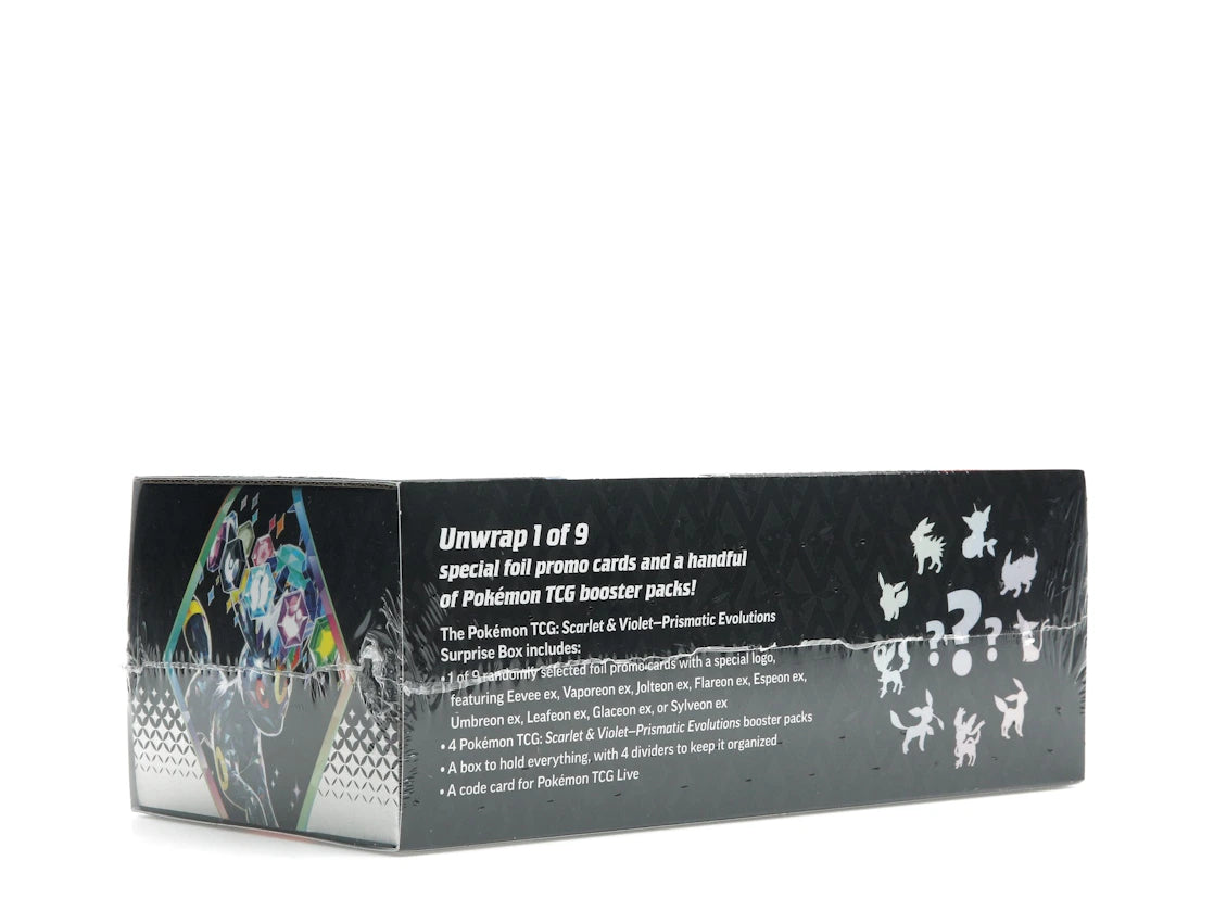 Pokémon Scarlet & Violet Prismatic Evolutions Surprise Box
