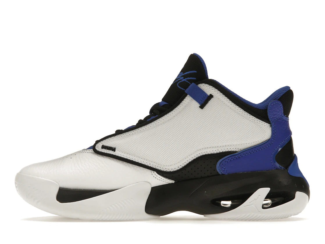 Jordan Max Aura 4 Weiß Schwarz Hyper Royal