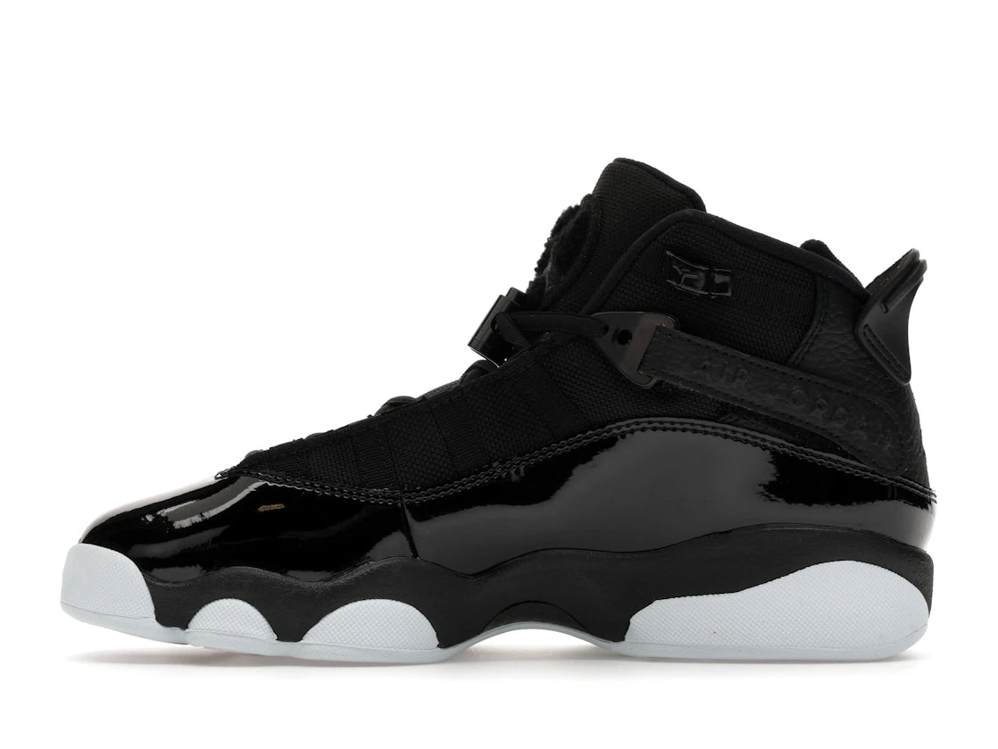 Jordan 6 Rings Schwarz Weiß (GS)