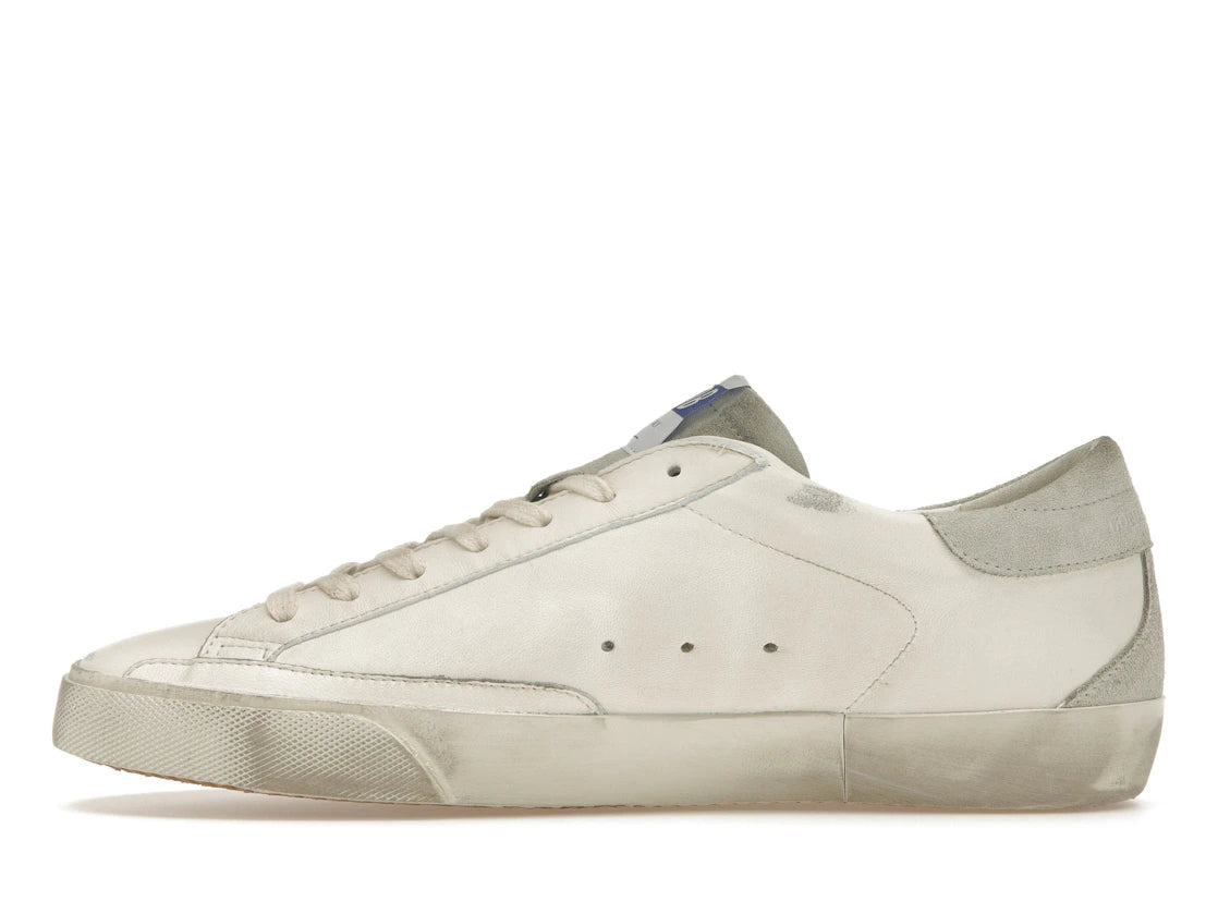 Golden Goose Super-Star Weiß Eisgrau