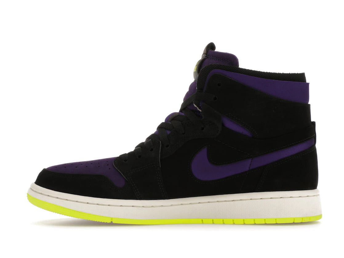 Jordan 1 High Zoom Air CMFT Black Court Purple Lemon Venom (Women's)