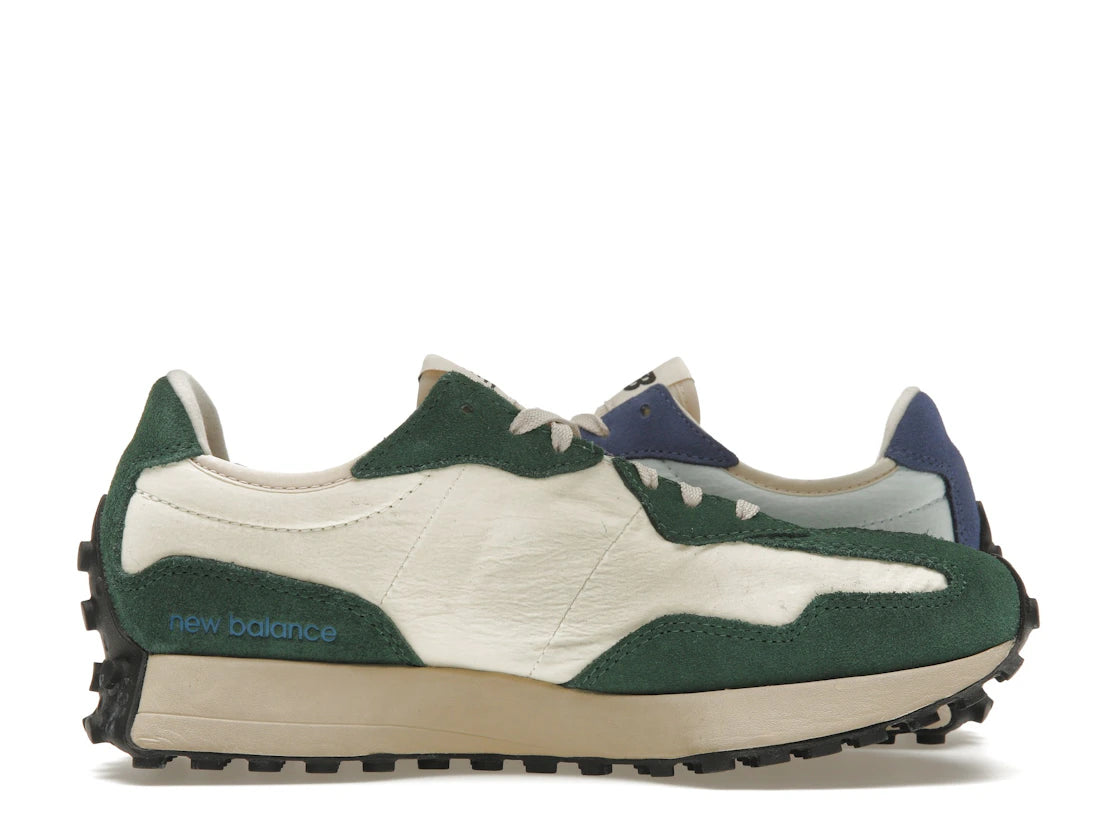 New Balance 327 Forest Green Serene Blue Vintage Worn