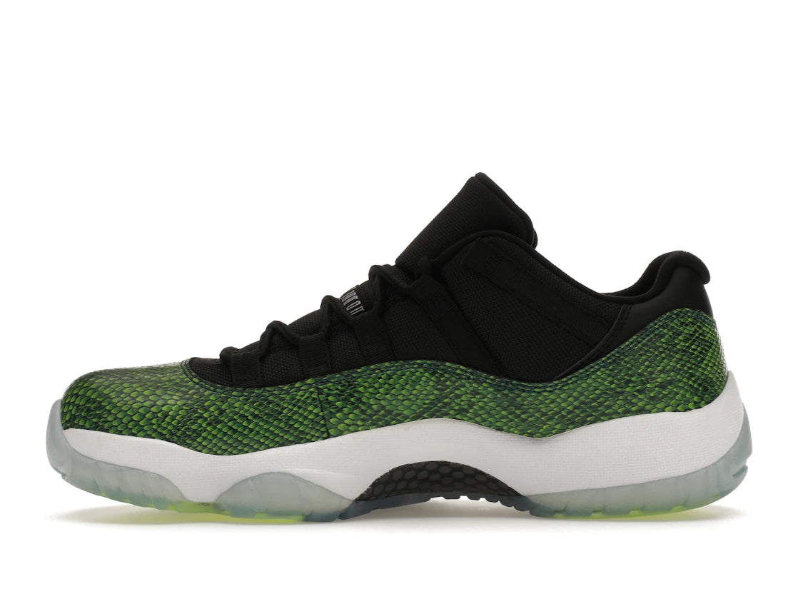 Jordan 11 Retro Low Green Snakeskin