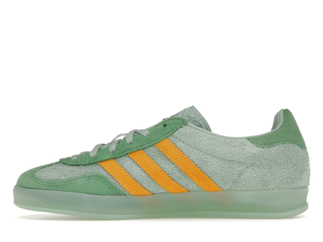 adidas Gazelle Indoor Hazy Green Crew Yellow (Damen)