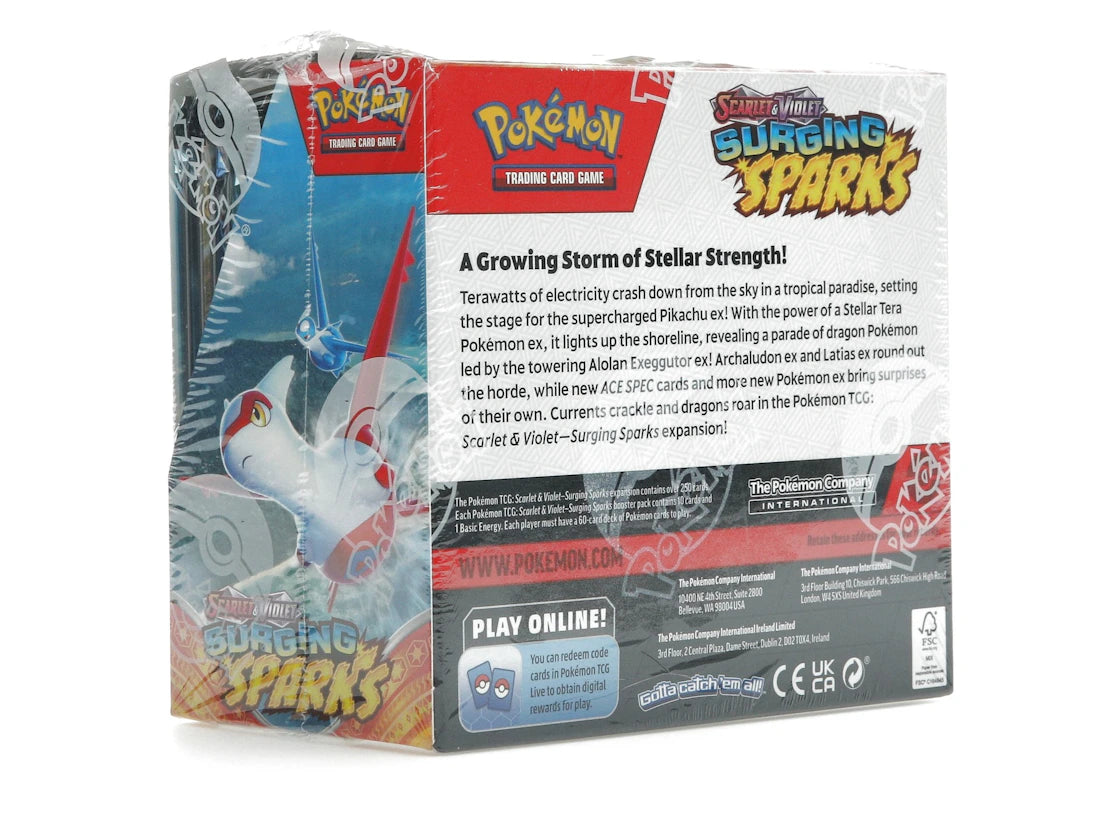 Pokémon Scarlet & Violet Surging Sparks Booster Display Box
