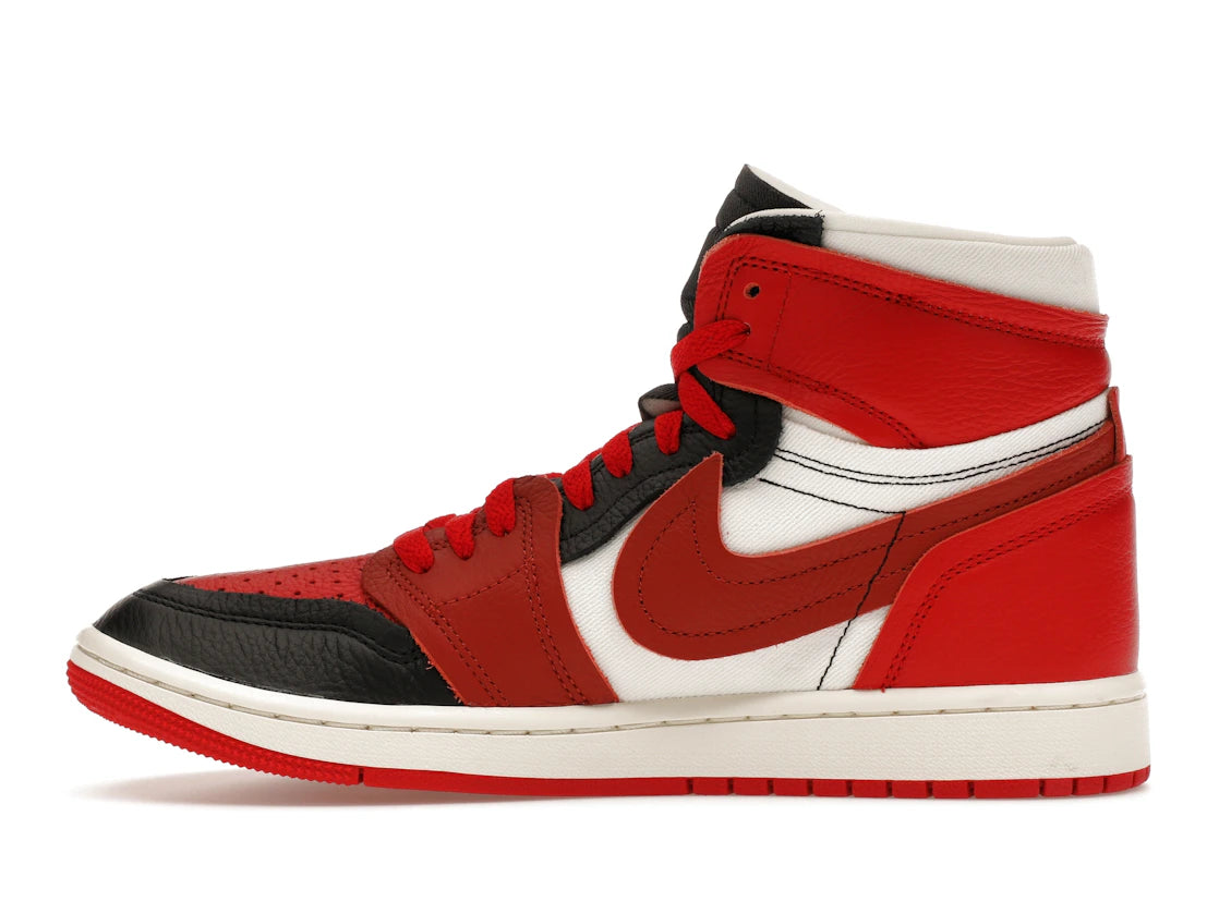 Jordan 1 High Method of Make Sport Rot (Damen)