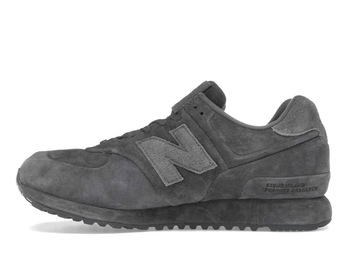New Balance 574 Legacy Stone Island Ghost Dunkelgrau