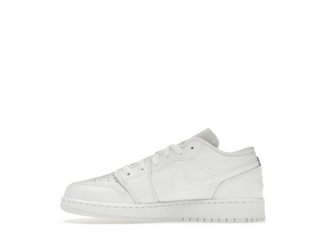 Jordan 1 Low Triple White (2023) (GS)