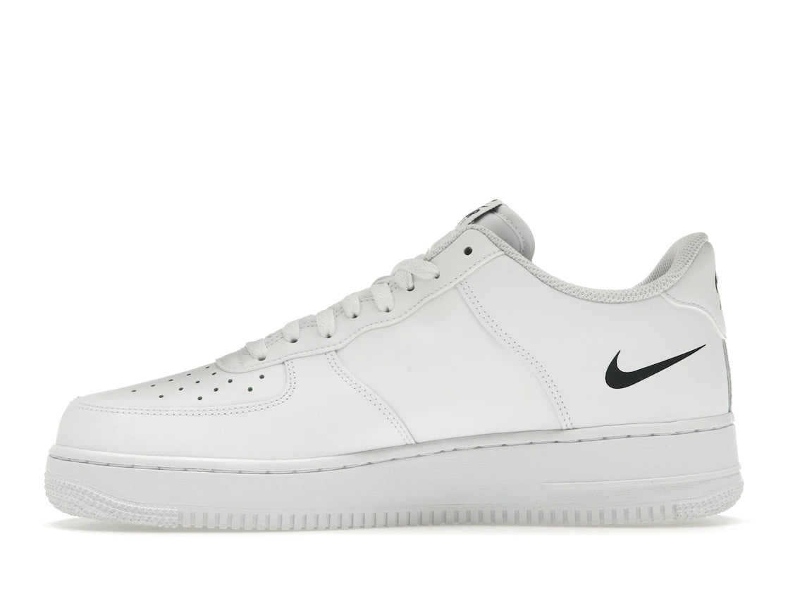 Nike Air Force 1 Low '07 Quadruple Swoosh Weiß Marineblau Karmesinrot
