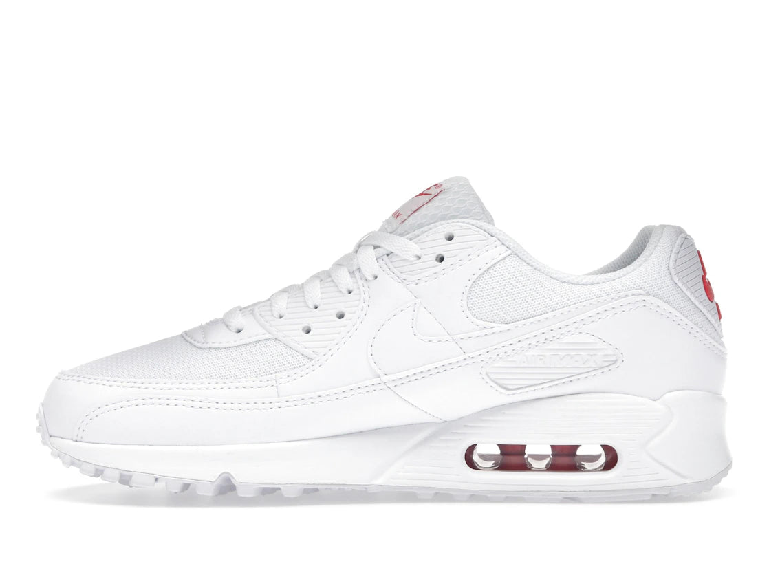 Nike Air Max 90 White Light Crimson
