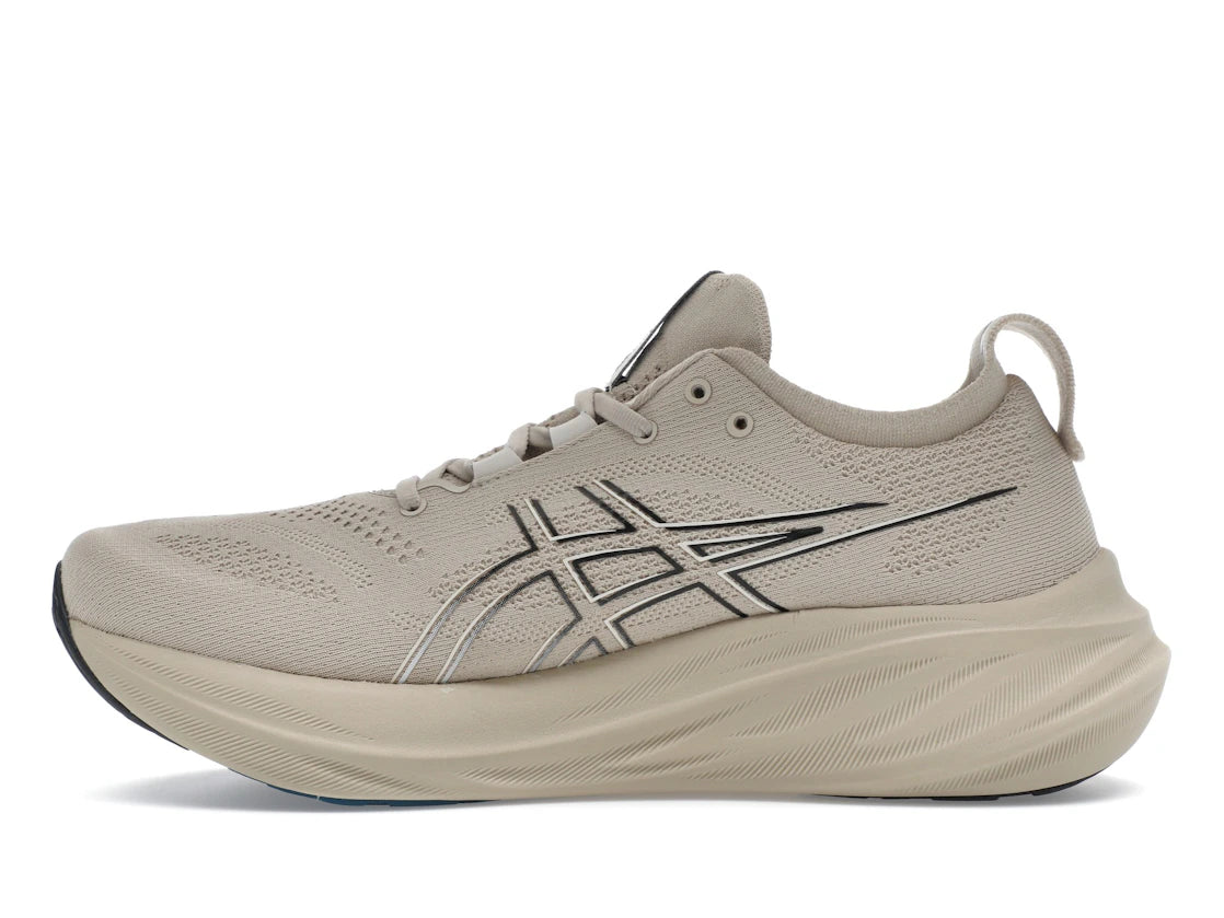 ASICS Gel-Nimbus 26 Federgrau Schwarz