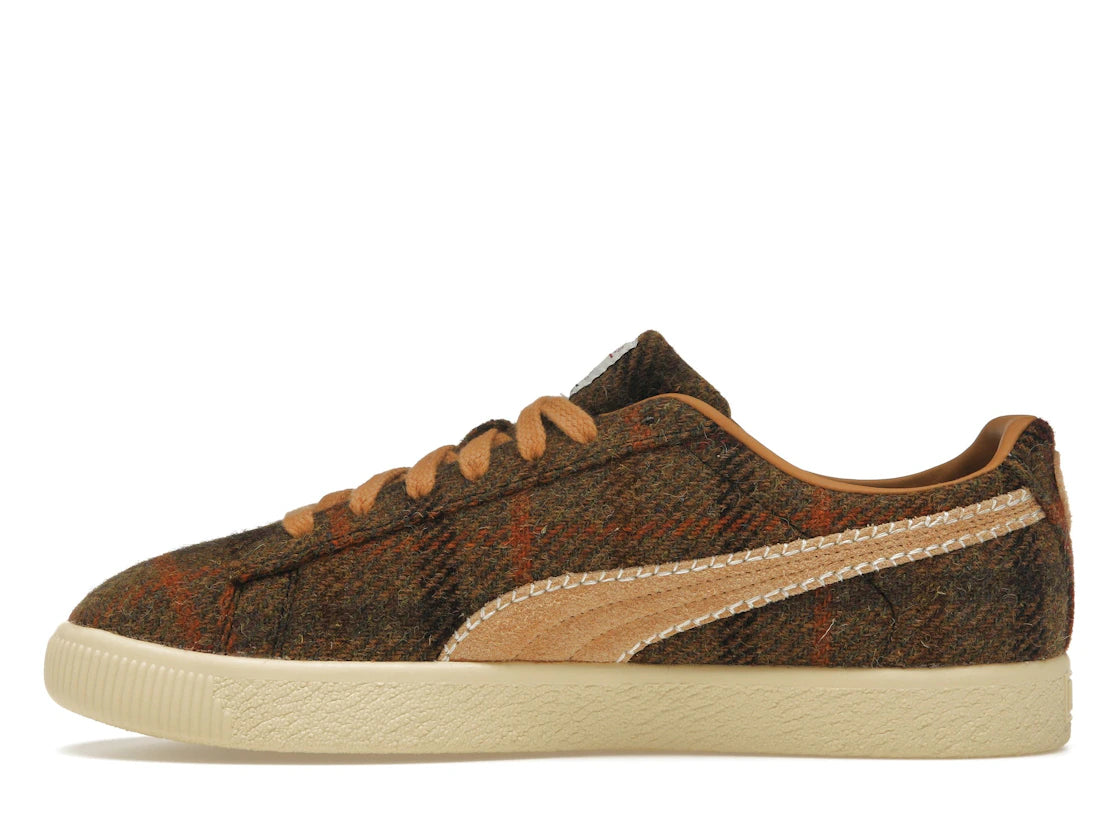 Puma Clyde Harris Tweed Kamille Karamell Latte