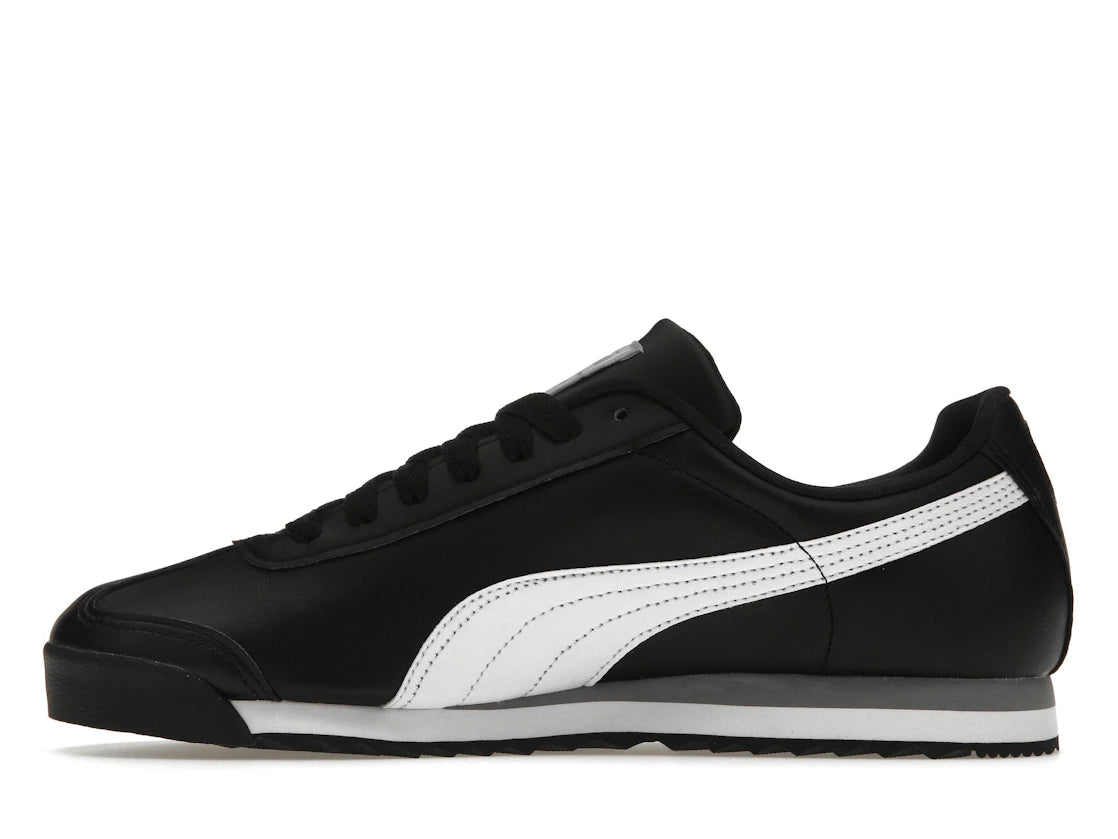 Puma Roma Basic Schwarz-Weiß-Puma Silber
