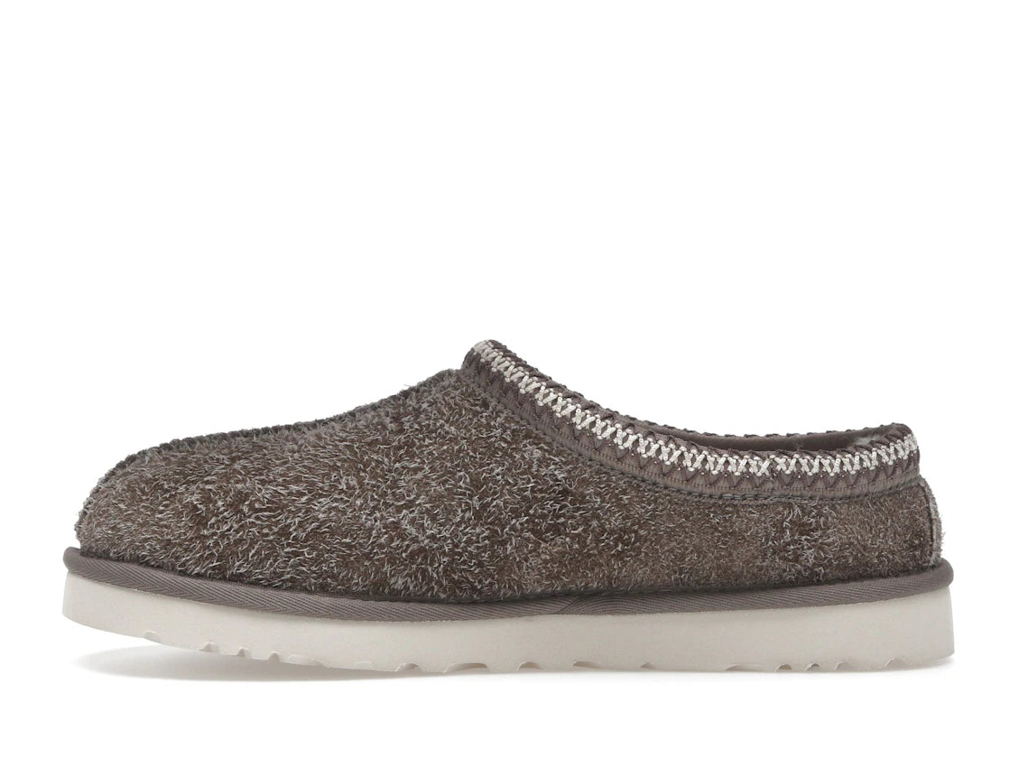 UGG Tasman Shaggy Suede Slipper Smoke Plume