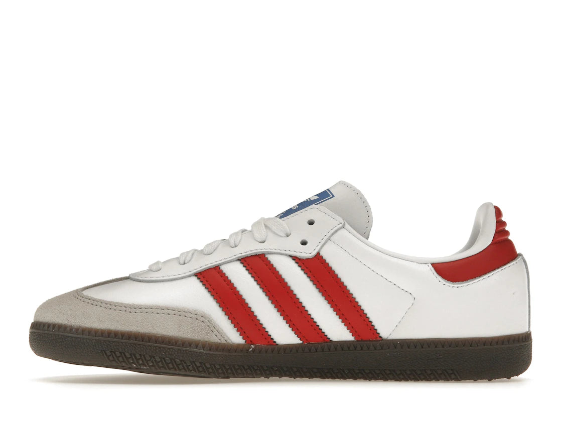 adidas Samba OG White Better Scarlet