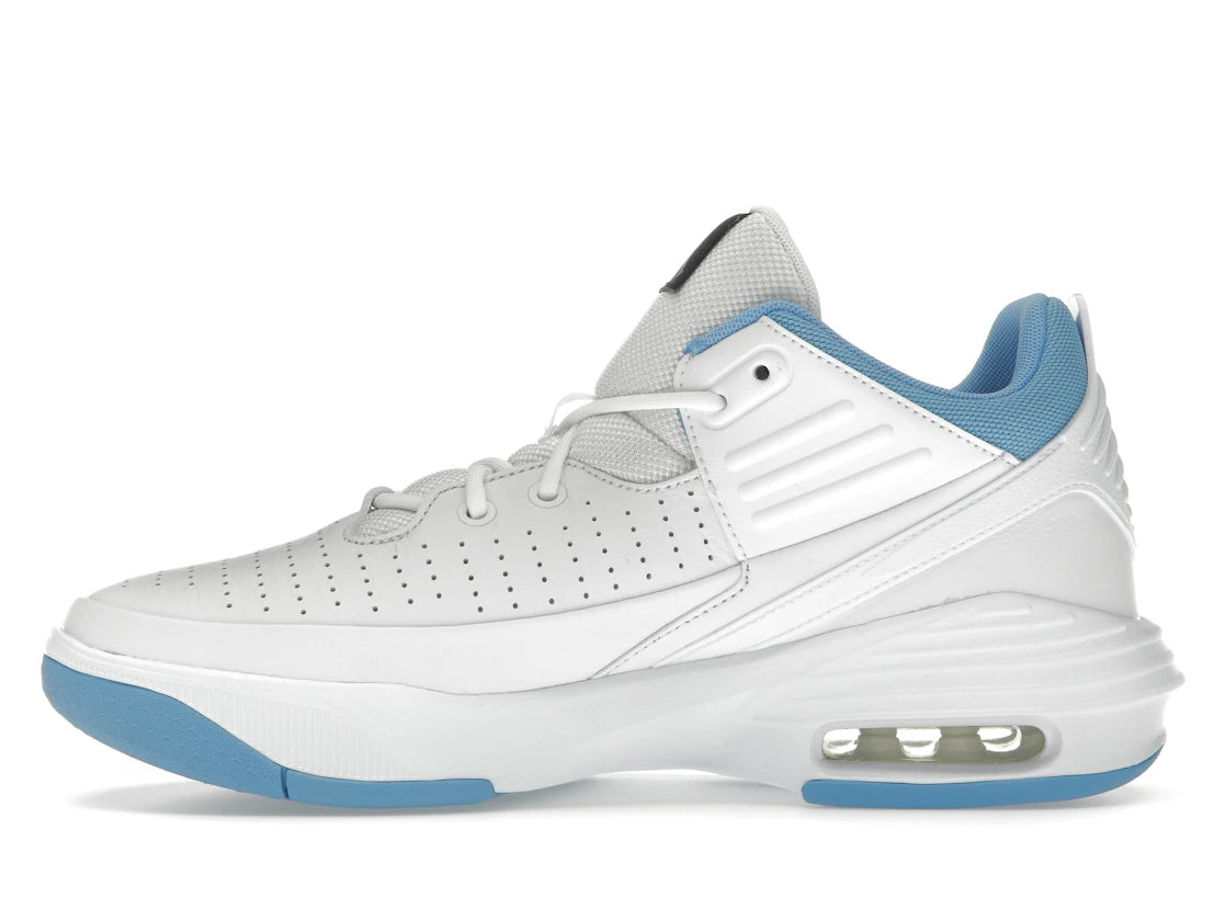 Jordan Max Aura 5 Weiß Universitätsblau