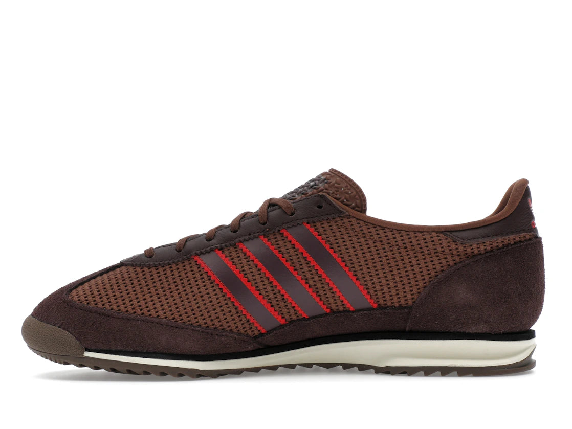 adidas SL 72 OG Shadow Brown Collegiate Red (Damen)
