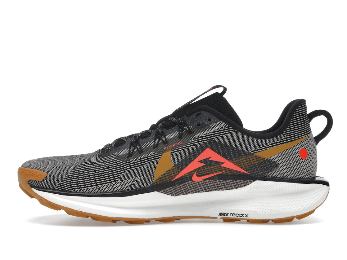 Nike React Pegasus Trail 5 Black Fir College Grey Desert Ocker