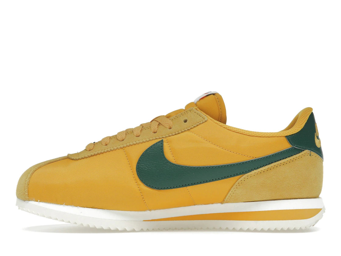 Nike Cortez Textile Yellow Ocher Gorge Green (Damen)
