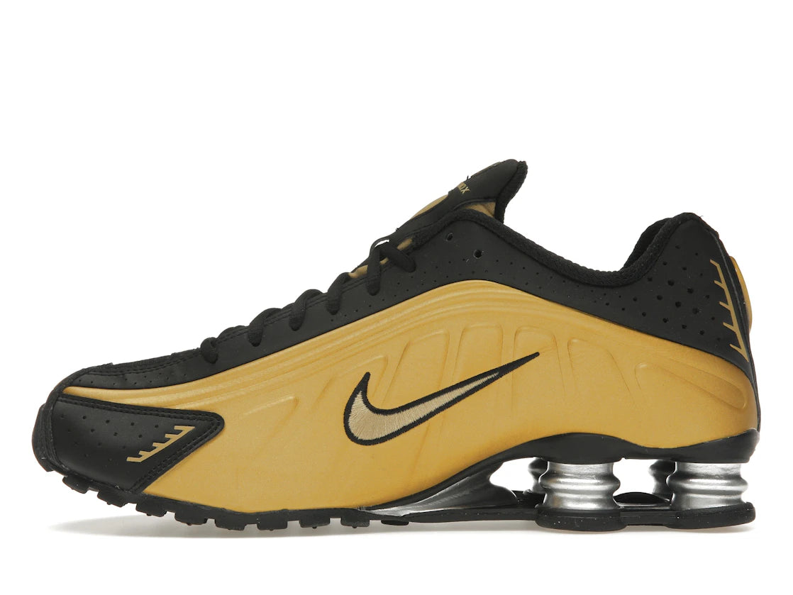 Nike Shox R4 Schwarz Metallic Gold (Damen)