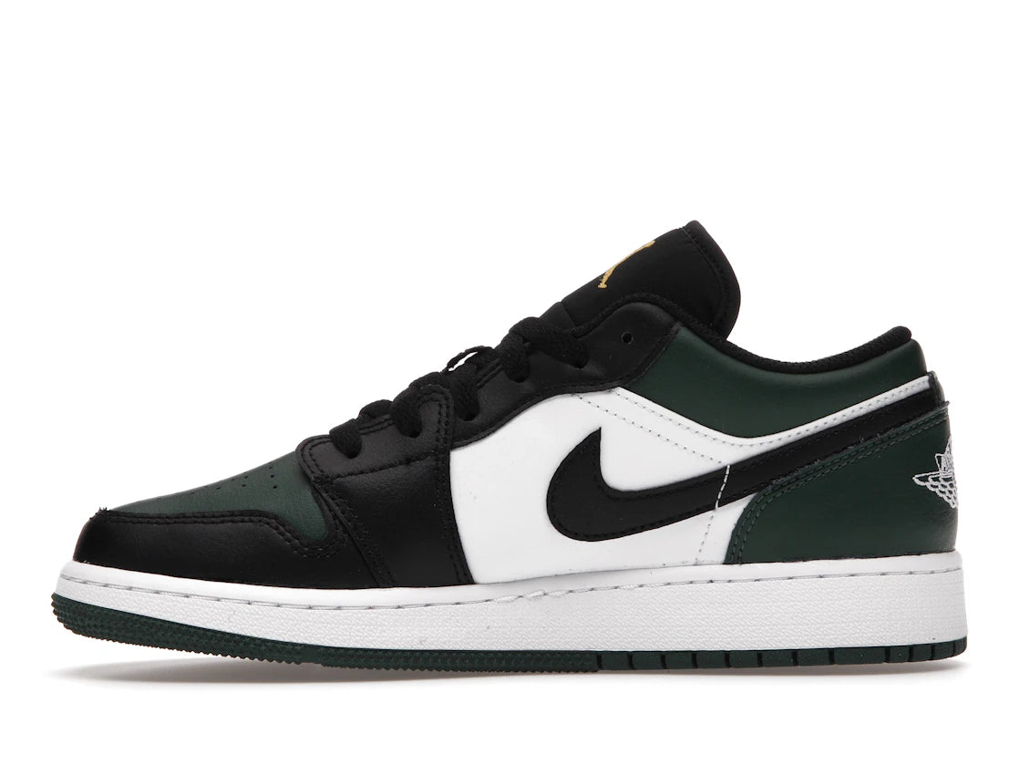 Jordan 1 Low Green Toe (GS)